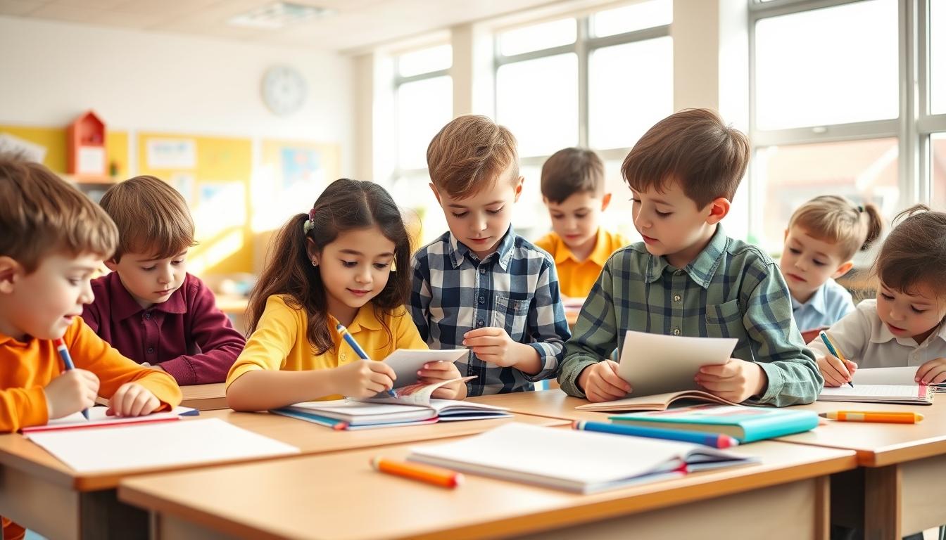 Student developing practical and academic skills